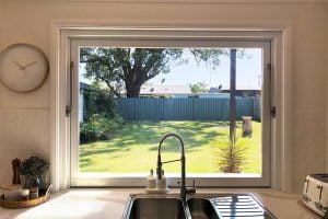 Paragon gas strut window