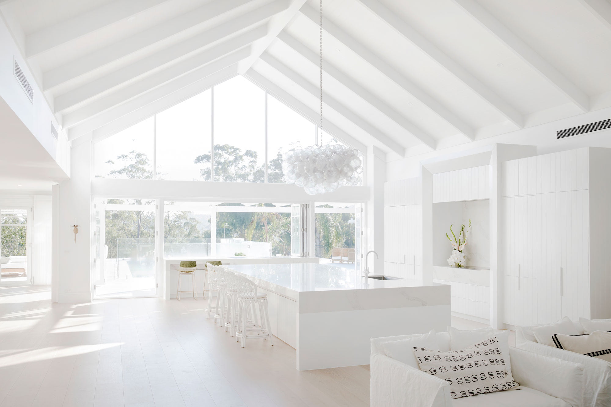 Paragon rake windows and bi-fold doors