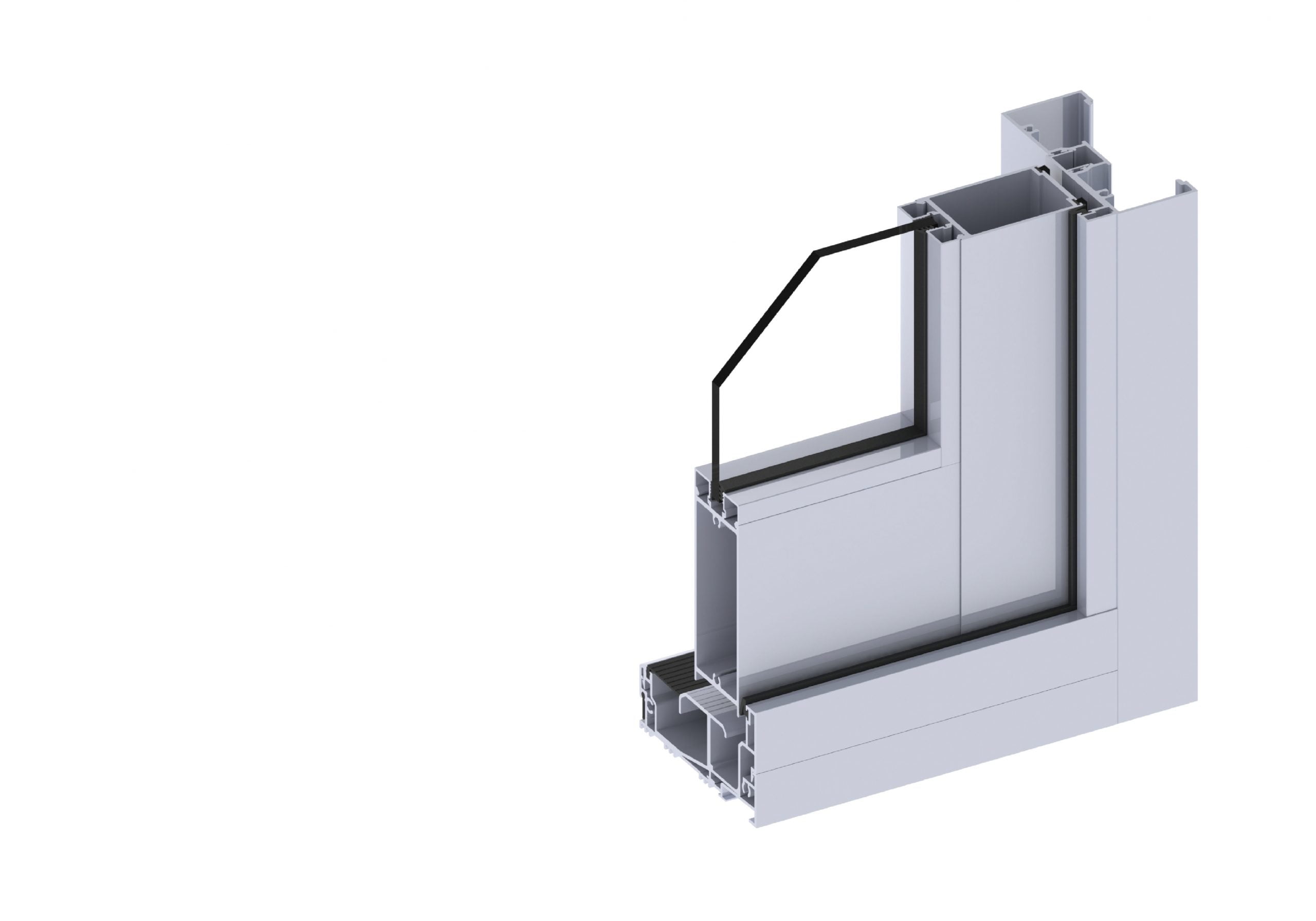 Paragon bi-fold door section