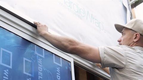 Wideline sliding window installation video