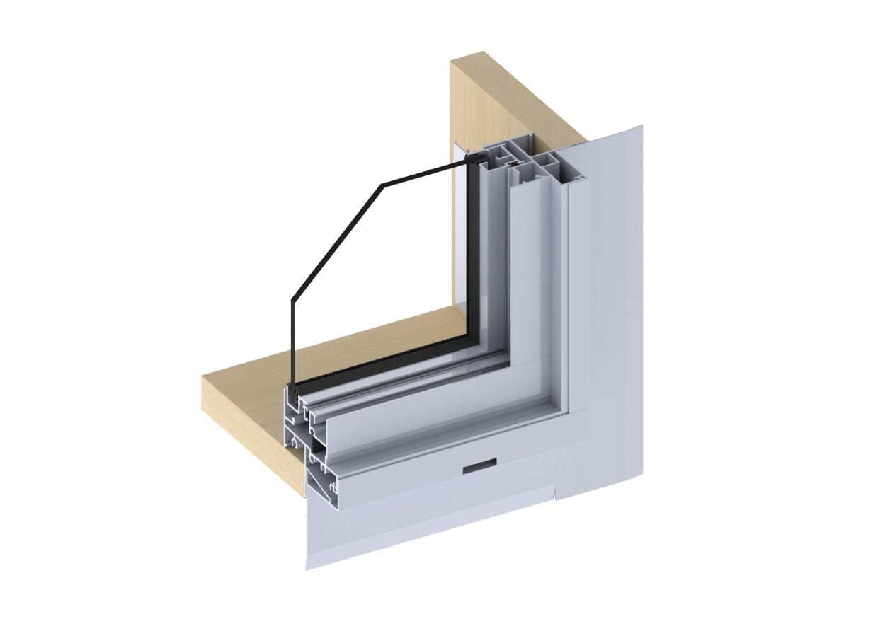 Horizon Sliding Window with HALO flashing