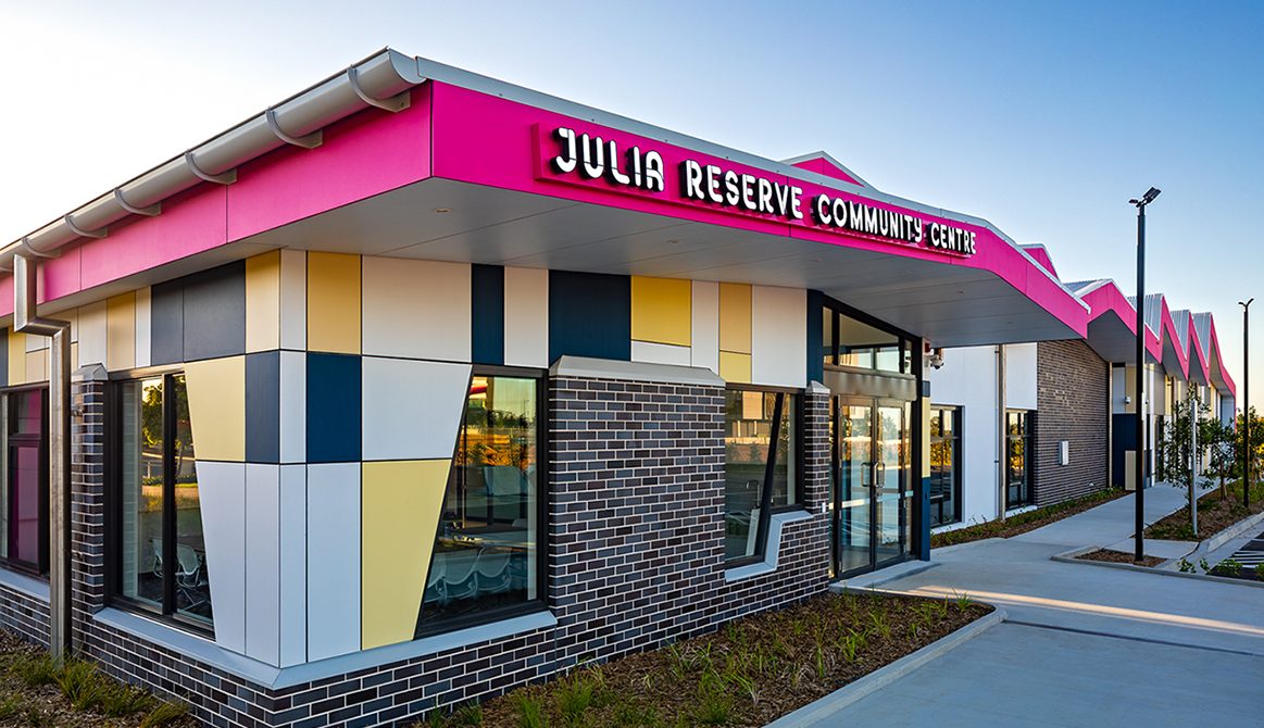 Julia reserve community centre windows
